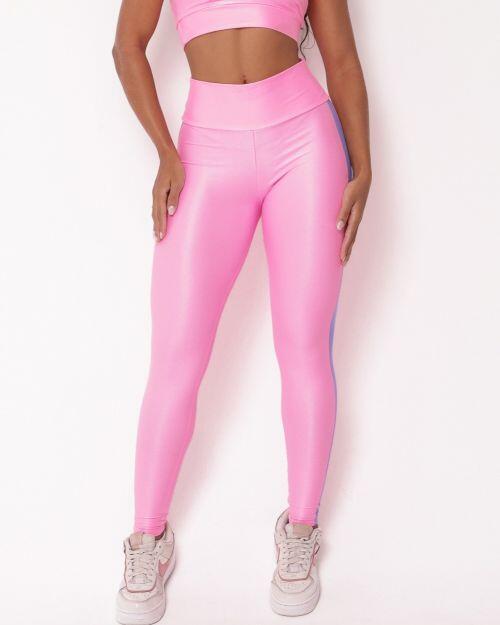 Calça Legging Balance Compressão Bicolor