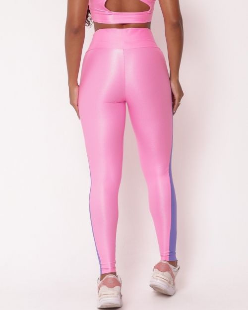 Calça Legging Balance Compressão Bicolor