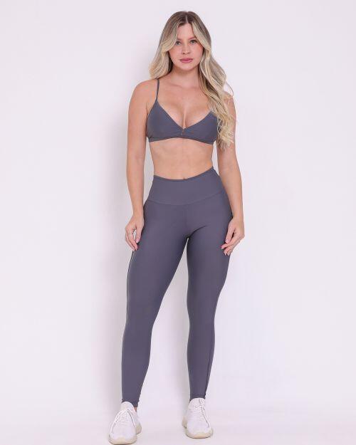 Conjunto Cal�a Legging Empina Vivo C�s Reto Light + Top Rafa