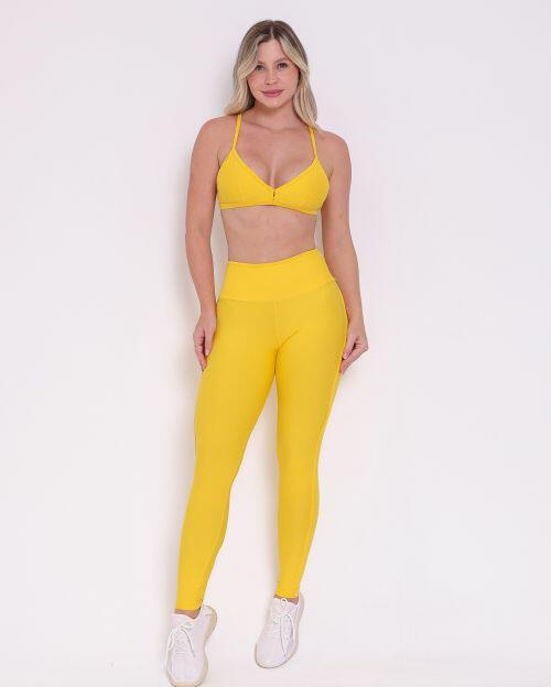 Conjunto Cal�a Legging Empina Vivo C�s Reto Light + Top Rafa