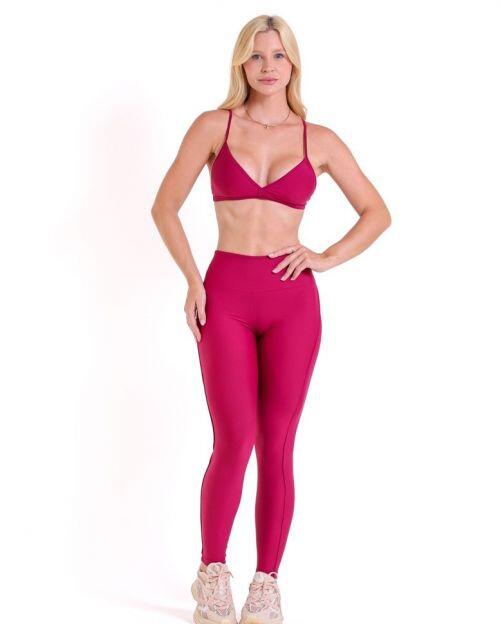 Conjunto Cal�a Legging Empina Vivo C�s Reto Light + Top Rafa