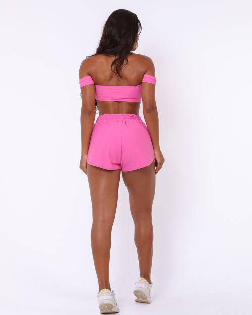 Conjunto Short Boxer Basic Light + Top Ciganinha