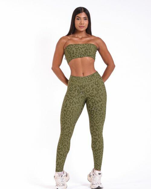 Conjunto Cal�a B�sica New On�a Fit + Top Faixa