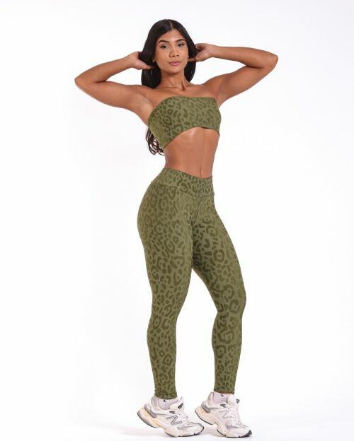 Conjunto Cal�a B�sica New On�a Fit + Top Faixa