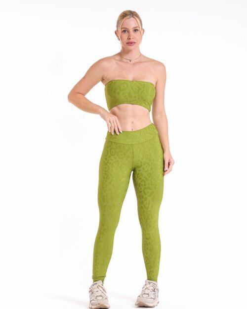 Conjunto Cal�a B�sica New On�a Fit + Top Faixa