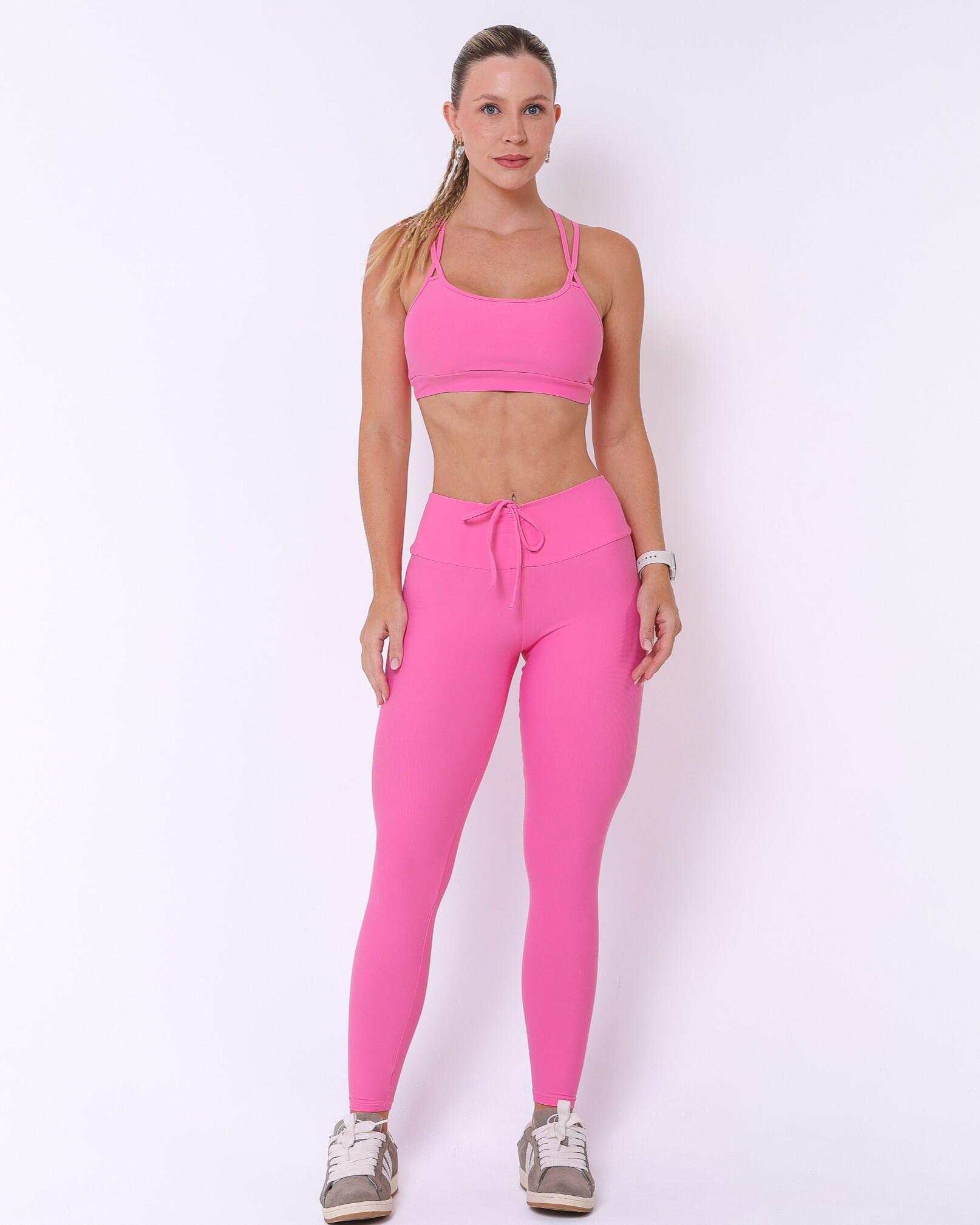 Conjunto Calça Empina Light + Top Lu