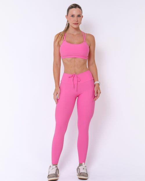 Conjunto Calça Empina Light + Top Lu