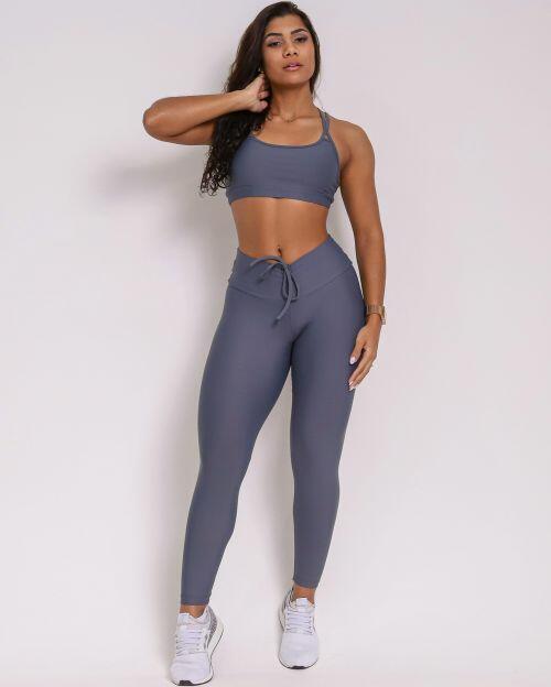 Conjunto Calça Empina Light + Top Lu
