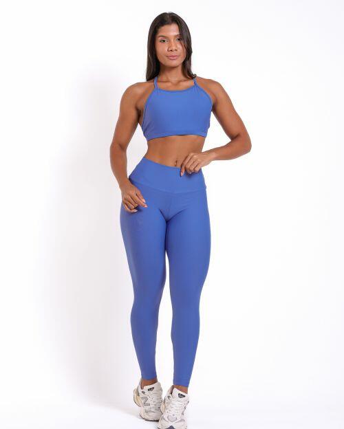 Conjunto Calça Legging Básica Light + Top Paula