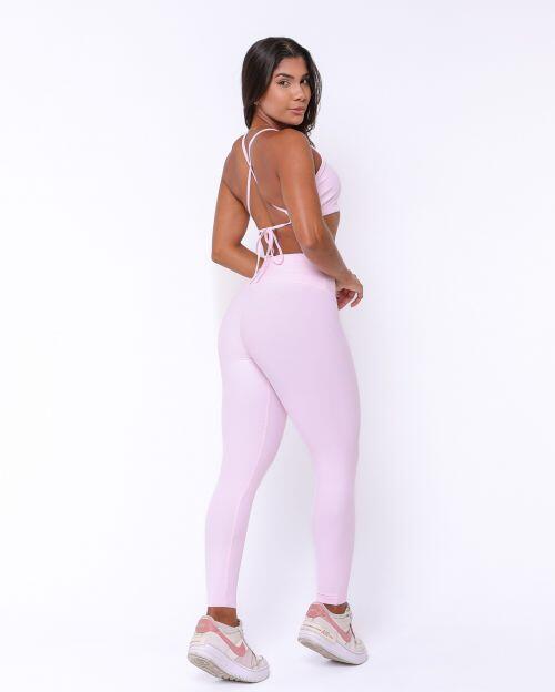 Conjunto Calça Legging Básica Light + Top Paula