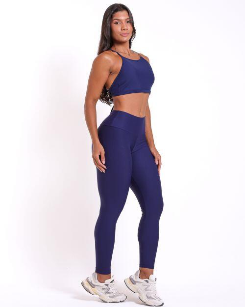 Conjunto Calça Legging Básica Light + Top Paula