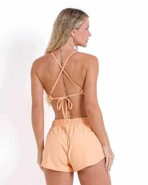 Conjunto Short Boxer Basic Light + Top Paula