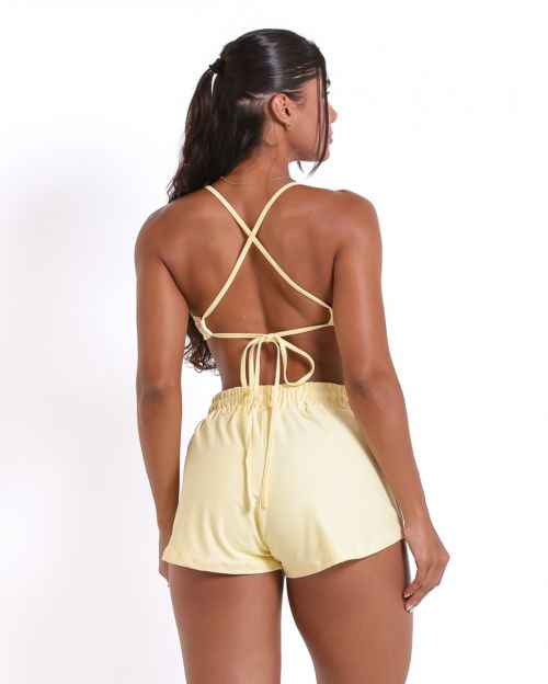 Conjunto Short Boxer Basic Light + Top Paula
