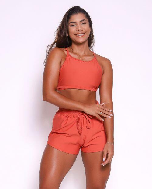 Conjunto Short Boxer Basic Light + Top Paula