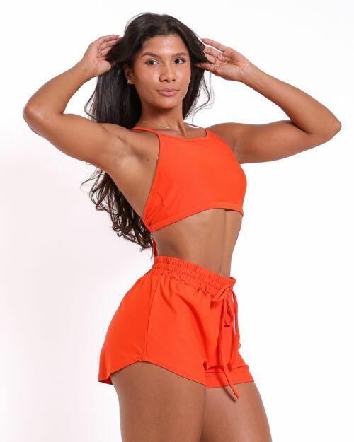 Conjunto Short Boxer Basic Light + Top Paula