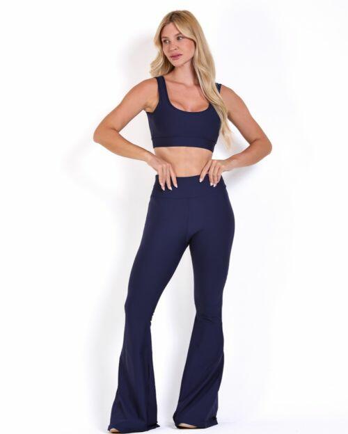 Conjunto Calça Flare Light + Top Scandal Basic