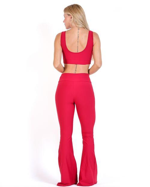 Conjunto Calça Flare Light + Top Scandal Basic