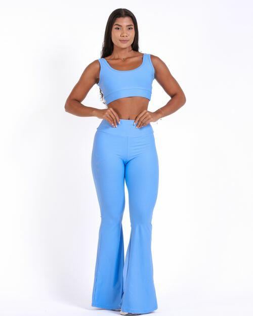 Conjunto Calça Flare Light + Top Scandal Basic
