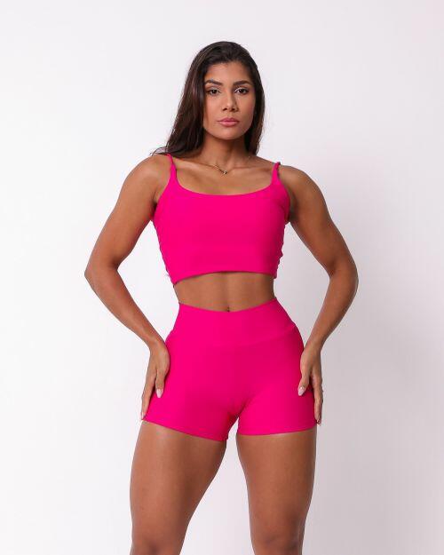 Conjunto Short Básico Curtinho Light + Top Regatinha