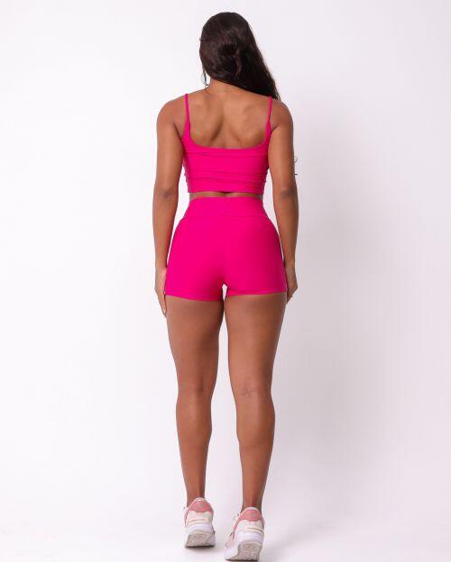 Conjunto Short Básico Curtinho Light + Top Regatinha