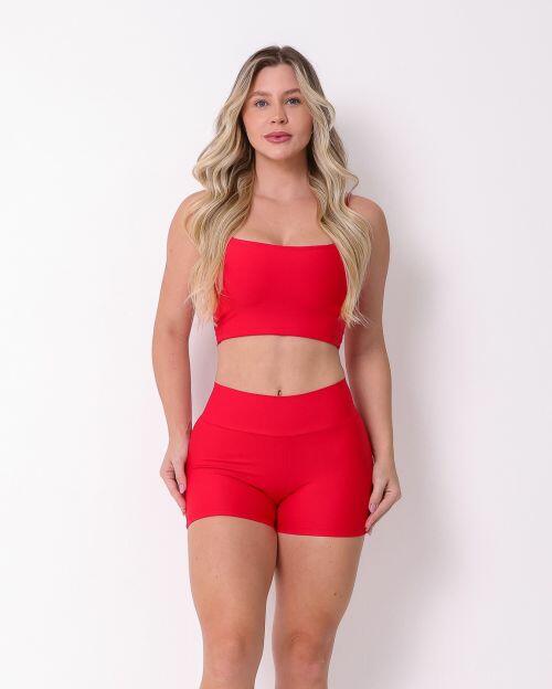 Conjunto Short Básico Curtinho Light + Top Regatinha