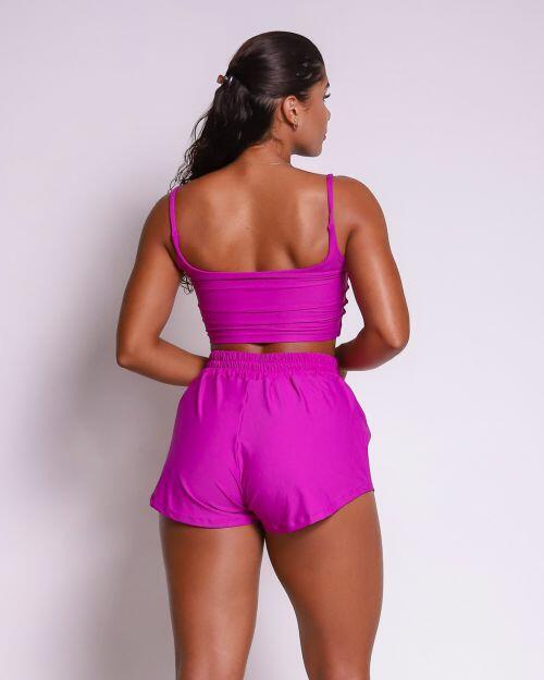 Conjunto Short Boxer Basic Light + Top Regatinha