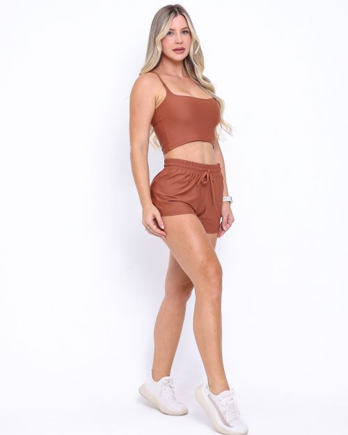 Conjunto Short Boxer Basic Fluitty + Top Regatinha