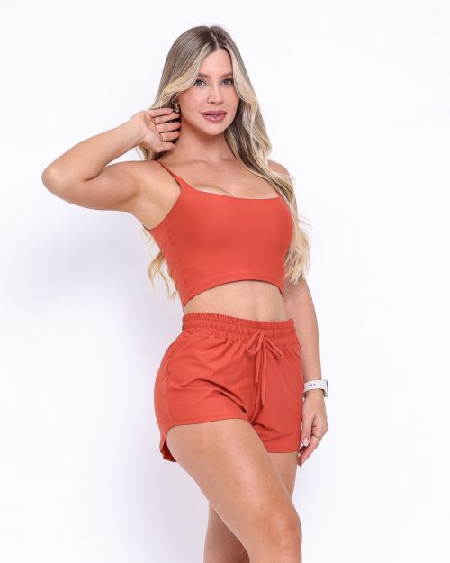 Conjunto Short Boxer Basic Fluitty + Top Regatinha