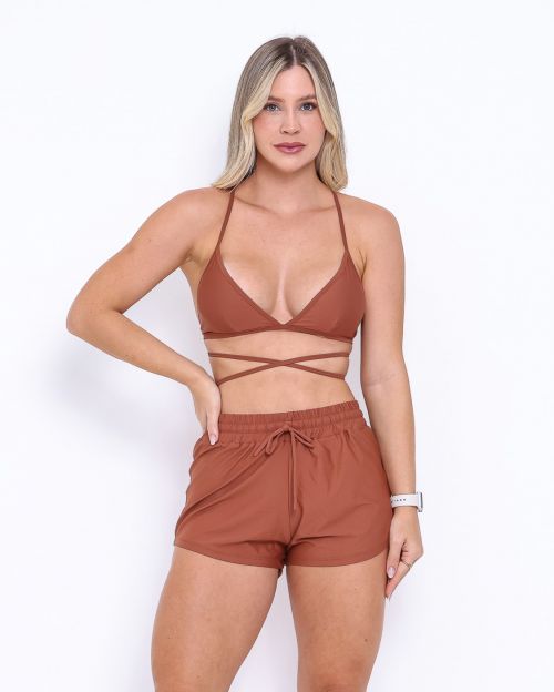 Conjunto Short Boxer Basic Fluitty + Top New Rafa