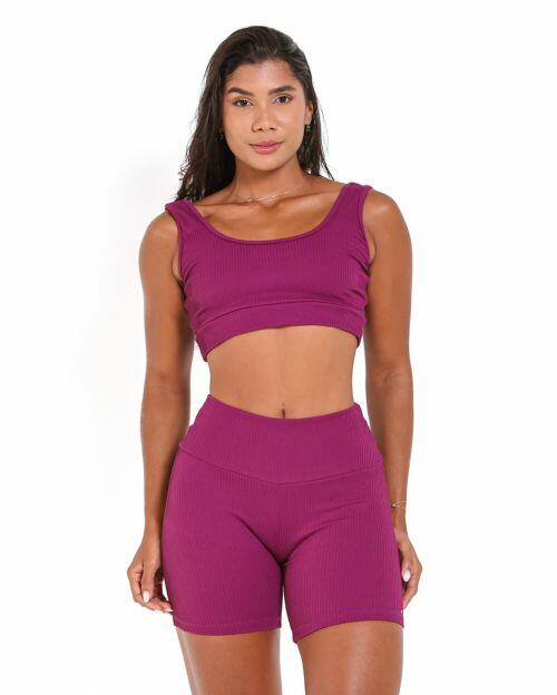 Conjunto Short Bermuda Val�ncia + Top Scandal Basic