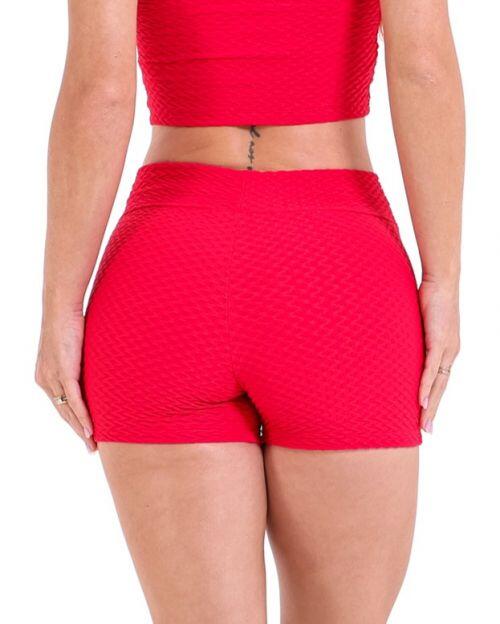 Short B�sico Curtinho Textura Soft