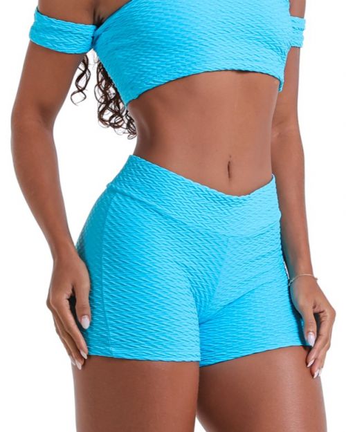 Short B�sico Curtinho Textura Soft