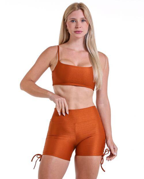 Conjunto Short Cross Compressão + Top Ju