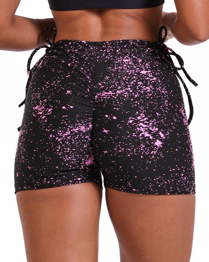 Short Empina Ajuste Degrade Bolhas