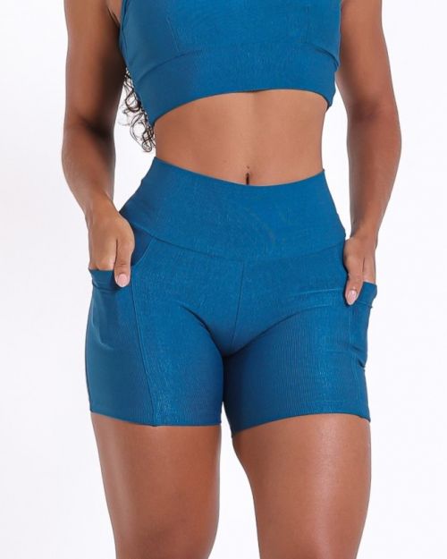 Short Bolso Média Compressão