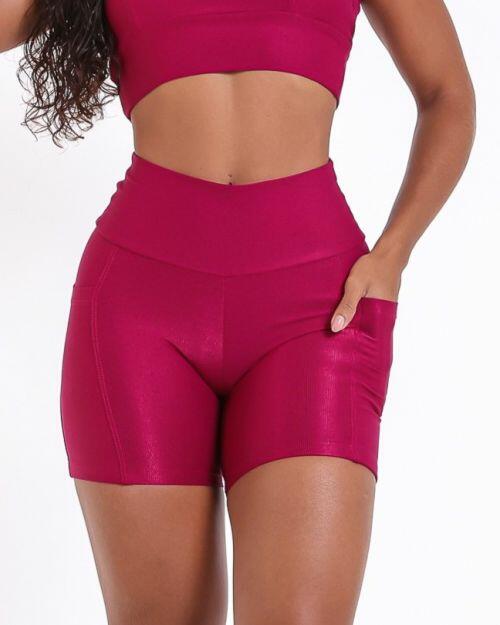 Short Bolso Média Compressão