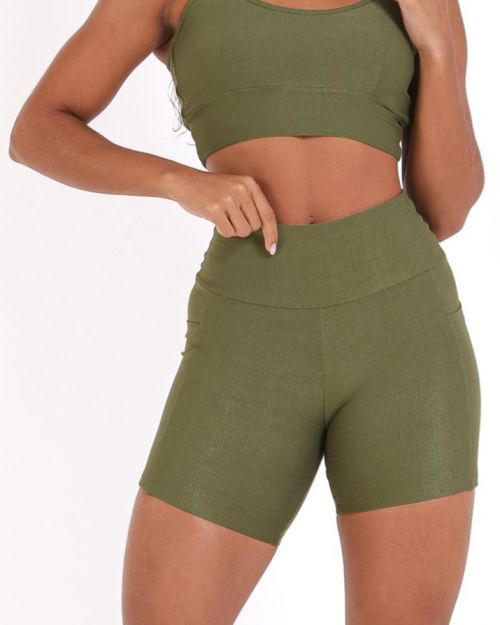 Short Bolso Média Compressão