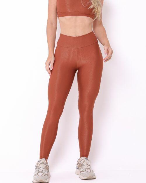 Cal�a Legging B�sica M�dia Compress�o
