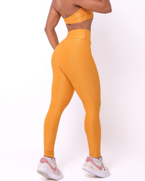 Cal�a Legging B�sica M�dia Compress�o
