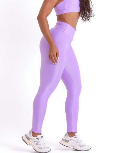 Cal�a Legging B�sica M�dia Compress�o