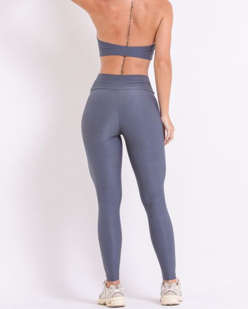 Cal�a Legging B�sica M�dia Compress�o
