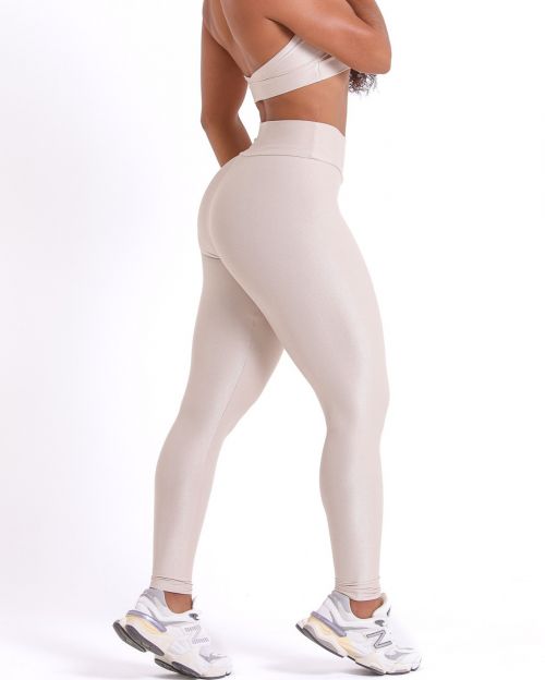 Cal�a Legging B�sica M�dia Compress�o
