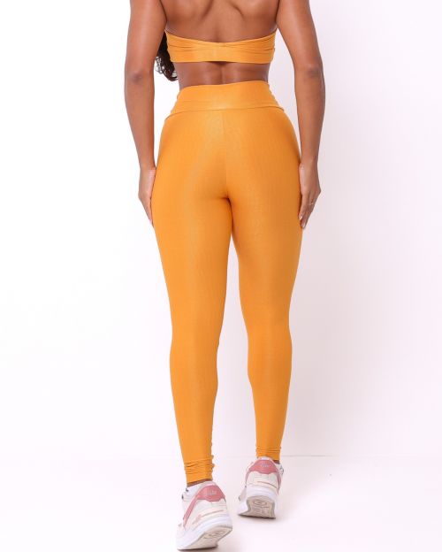 Cal�a Legging B�sica M�dia Compress�o