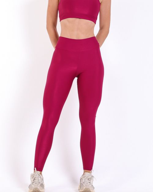 Cal�a Legging B�sica M�dia Compress�o
