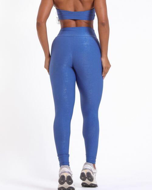 Cal�a Legging B�sica M�dia Compress�o