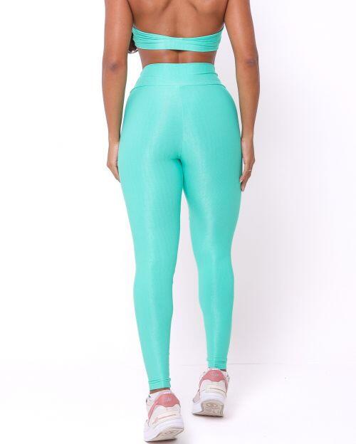 Cal�a Legging B�sica M�dia Compress�o