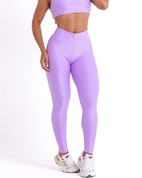 Cal�a Legging B�sica M�dia Compress�o