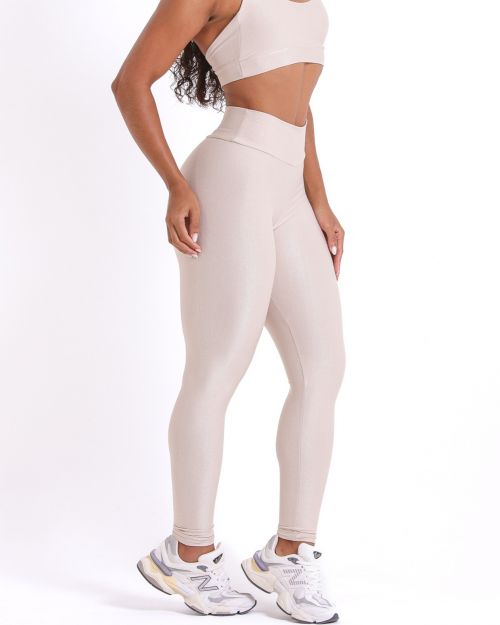 Cal�a Legging B�sica M�dia Compress�o