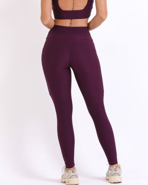 Calça Básica Bolso Média Compressão