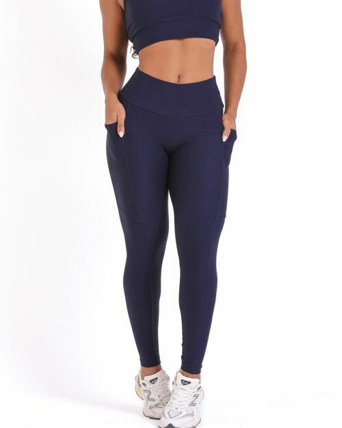 Calça Básica Bolso Média Compressão